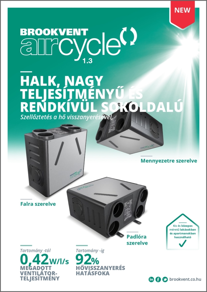 Hővisszanyerős szellőztető rendszerek